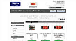 Desktop Screenshot of cencin.com.br